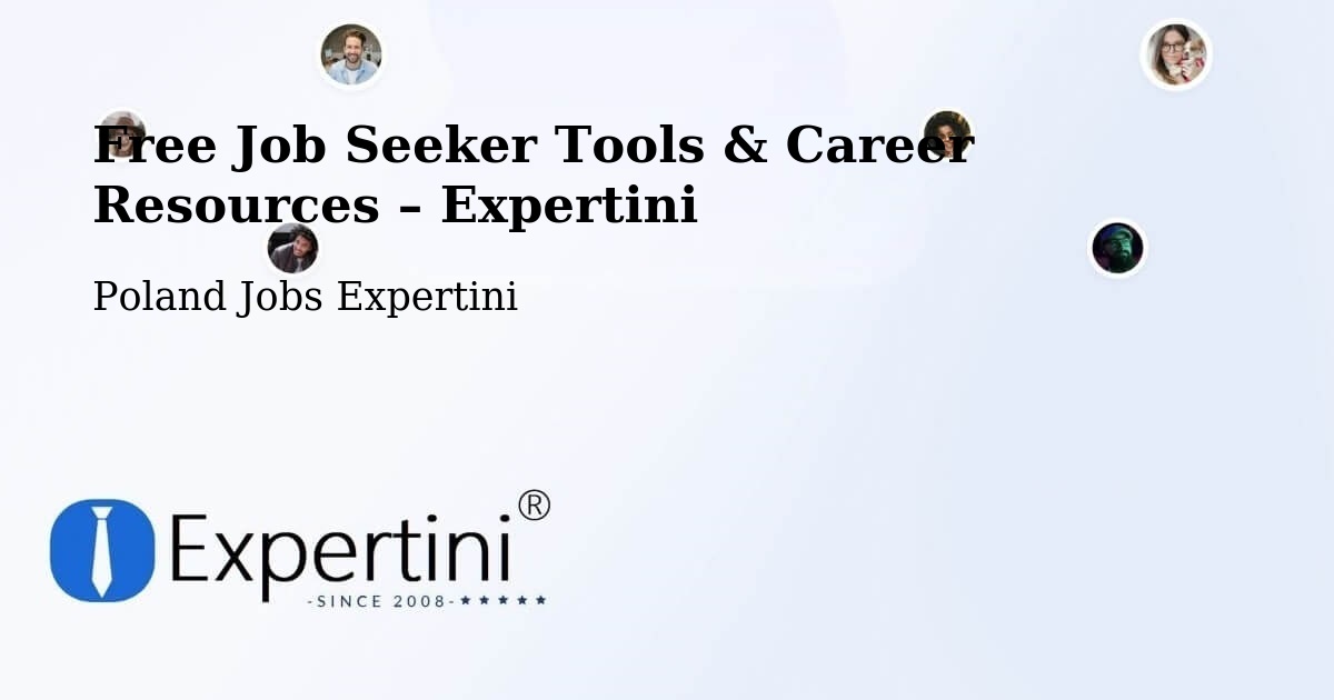 Free Job Seeker Tools & Career Resources – Pecna - Pecna, Poland Jobs Expertini